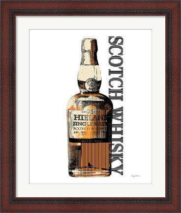 Framed Scotch Whisky Print