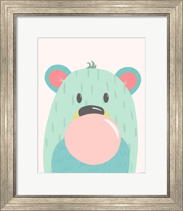 Framed Kid Bear Print