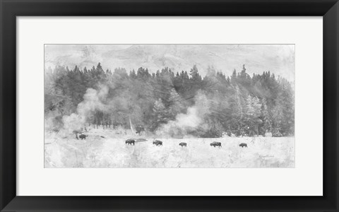 Framed Winter Migration Print