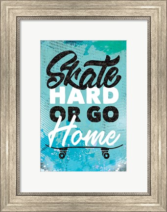 Framed Skate Hard Print