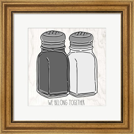 Framed Salt &#39;n Pepper Print