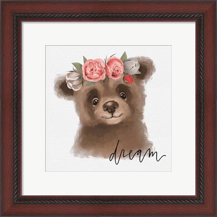 Framed Dream Bear Print