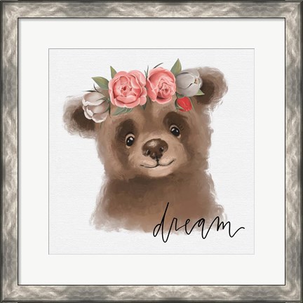 Framed Dream Bear Print