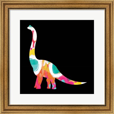 Framed Dino V Print