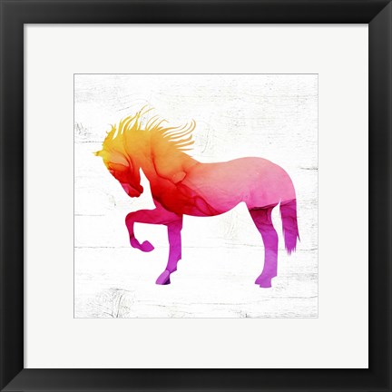 Framed Horse I Print