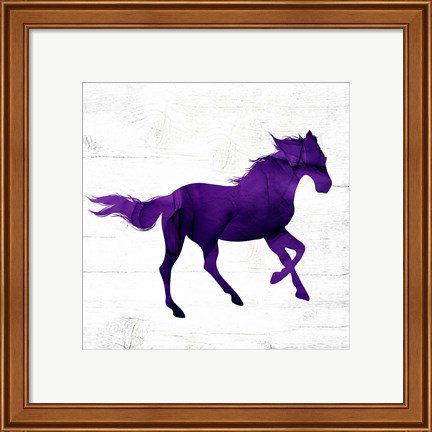 Framed Horse II Print