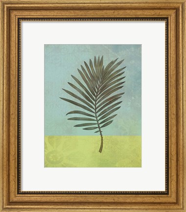 Framed Palm Leaf Print