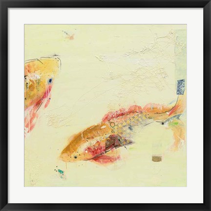 Framed Fish in the Sea II Print
