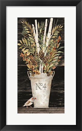 Framed Fall No. 4 Bouquet Print