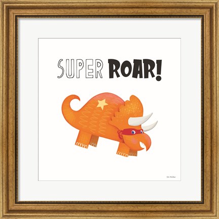 Framed Super Roar Print