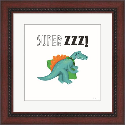 Framed Super ZZZ Print