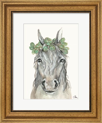Framed Eucalyptus Horse Print