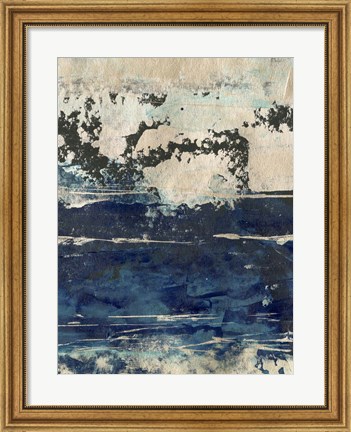 Framed Silver Surf II Print