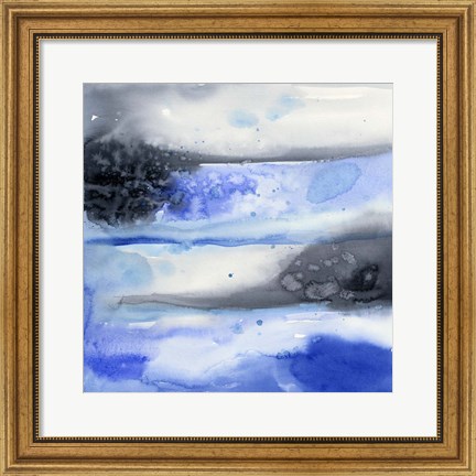 Framed Laguna Azul I Print