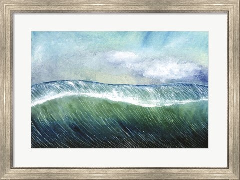 Framed Big Surf I Print
