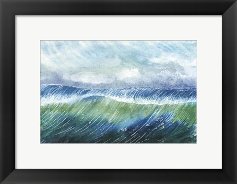 Framed Big Surf II Print