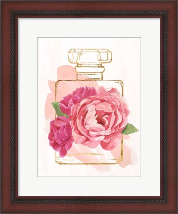Framed Perfume Bloom I Print