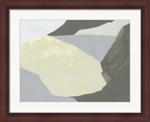 Framed Landscape Composition II Print