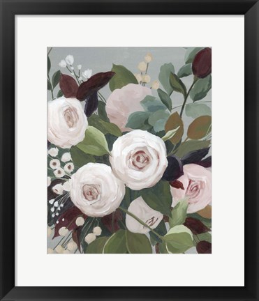 Framed Bohemian Blooms II Print