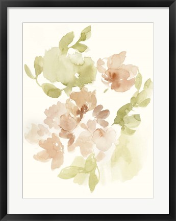 Framed Softest Petals II Print