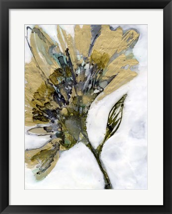 Framed Flower Alloy II Print