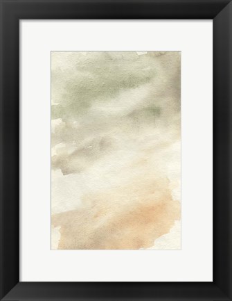 Framed Pastel Gradation II Print