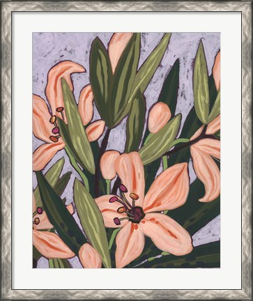 Framed Island Lily II Print