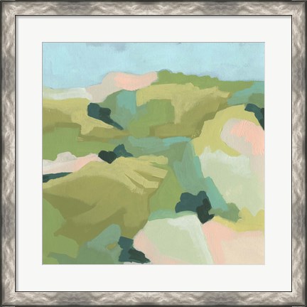 Framed Valley Facets II Print