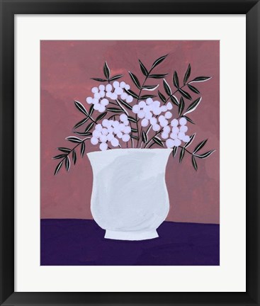 Framed Tree Berries I Print