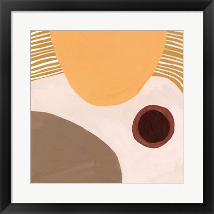 Framed Desert Sun IV Print