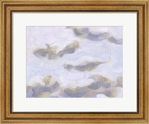 Framed Violet Sky I Print