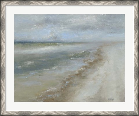 Framed Ocean Walk II Print