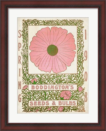 Framed Antique Seed Packets XV Print