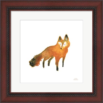 Framed Woodland Whimsy Fox Print