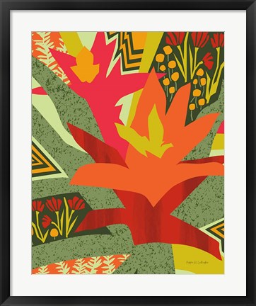 Framed Bromeliad Print