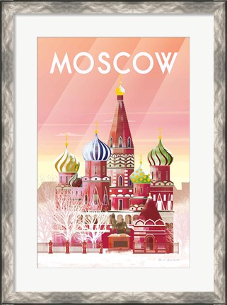 Framed Moscow Print