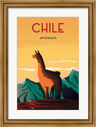 Framed Chile Print