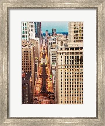 Framed City View Print