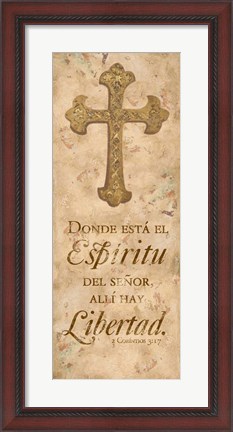 Framed Espiritu Print