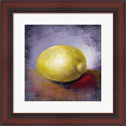 Framed Lemon Print