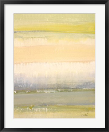 Framed Shore to Shore Abstract Print