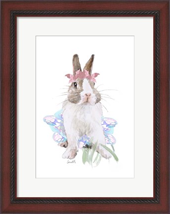 Framed Ballet Bunny IV Print