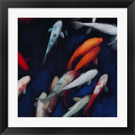 Framed Koi Print