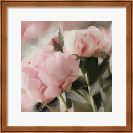 Framed Floral Arrangement II Print