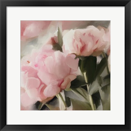 Framed Floral Arrangement II Print