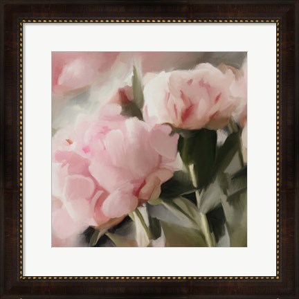 Framed Floral Arrangement II Print