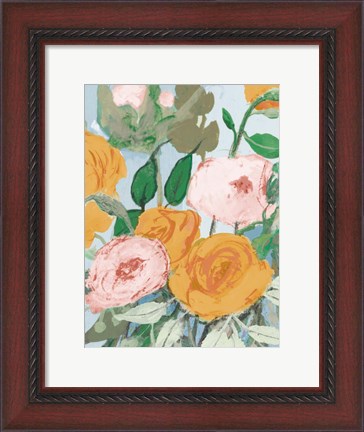 Framed Summer Roses Print