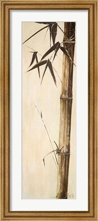 Framed Sepia Guadua Bamboo II Print