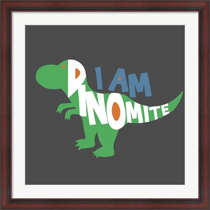 Framed Dinomite Print