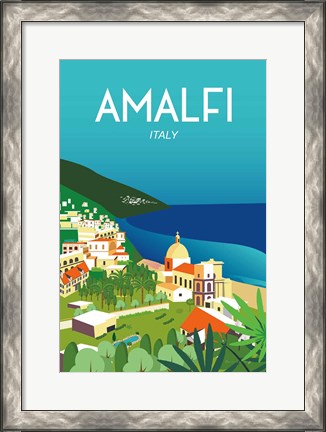 Framed Amalfi Print